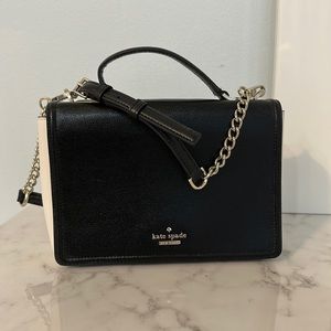 Kate Spade Crossbody with Gold and leather chain